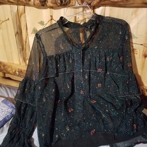 Lucky Brand Blouse   Size M   EUC
